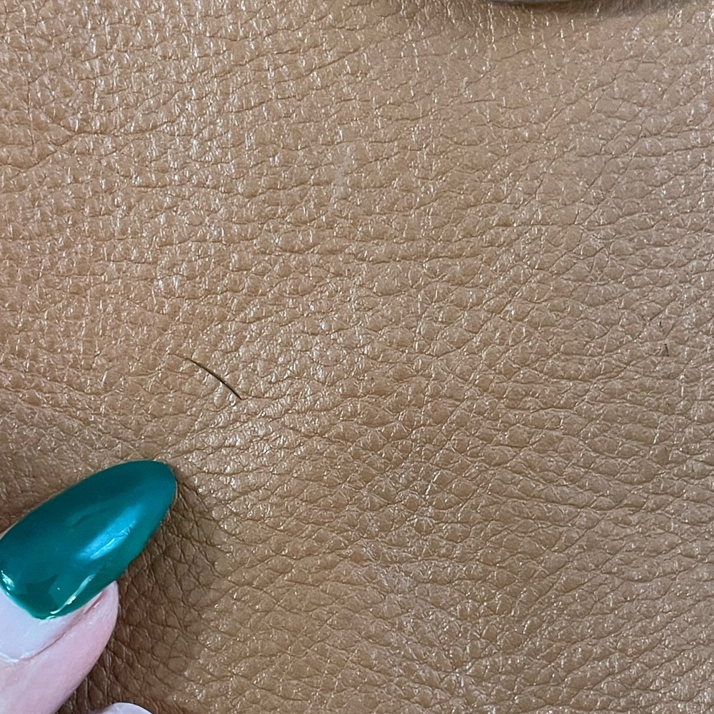 Y2K Michael Kors Cognac Leather Hobo | Studded Boho Chic Early 2000s It Girl Bag - Picture 4 of 16